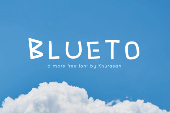 Blueto: A Display Font for Editorial Elegance