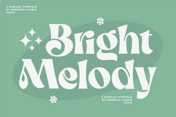Bright Melody: A Font That Speaks with Character