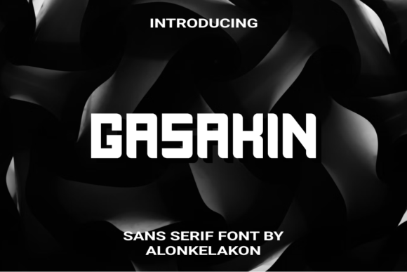 Gasakin: The Bold Font That Elevates Your Brand