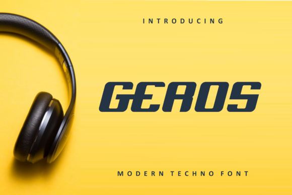 Geros: A Display Font for Campaign Creativity