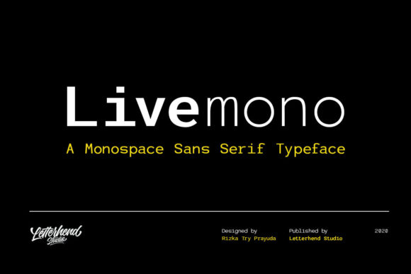 Livemono: A Modern Font for Digital Branding
