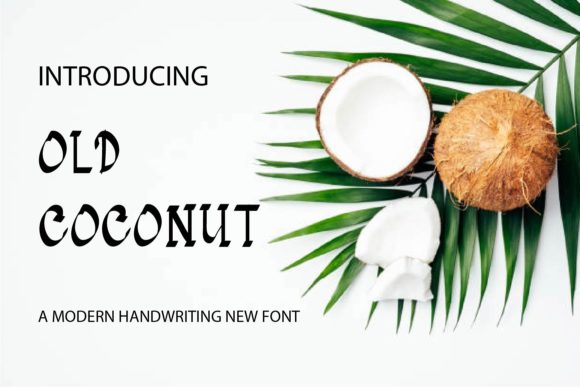 Old Coconut Font: A Versatile Display Typeface for Web Design