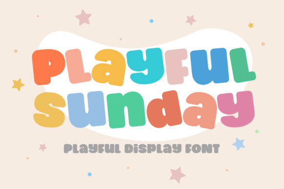 Palyful Sunday: A Playful Display Font for Editorial Design