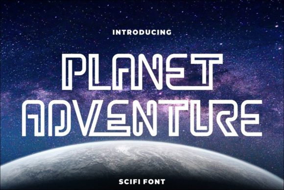 Planet Adventure: A Font That Elevates Brand Identity