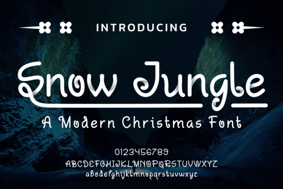 Snow Jungle: A Handwritten Font for Digital Design